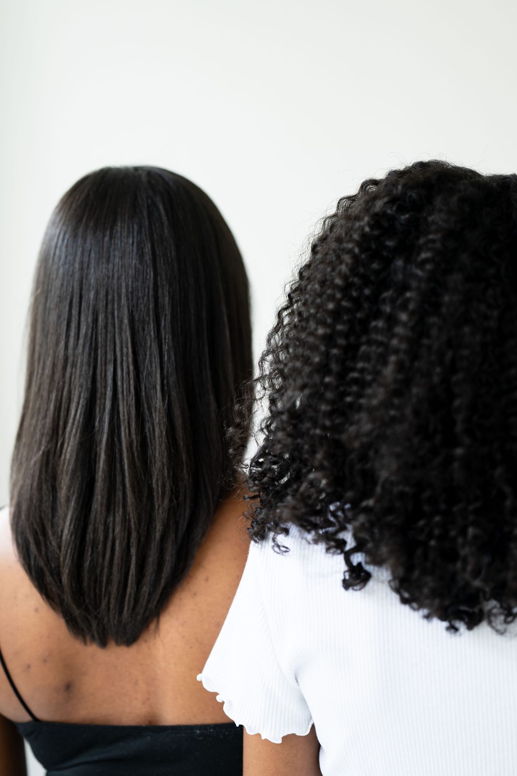Close-up of healthy, cared-for hair